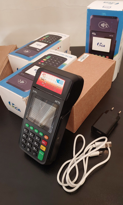 کارتخوان سیار آنفو Anfu AF70 plus - وای فای و سیمکارت - آکبند